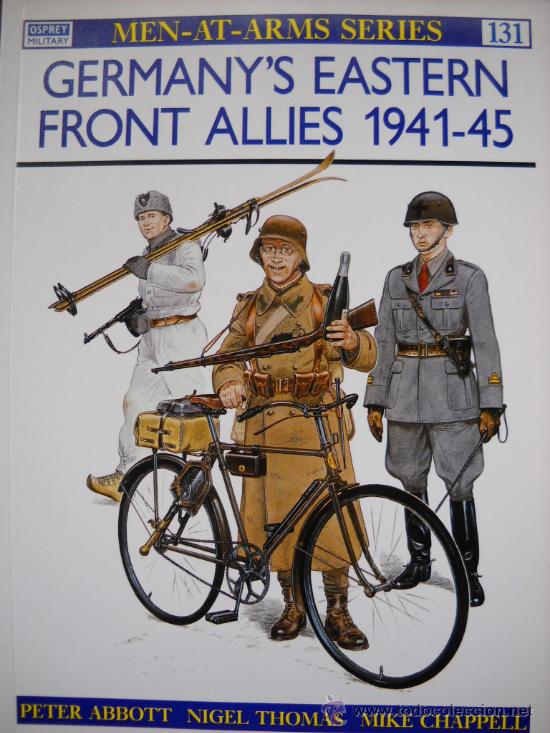 Military Antiques: OSPREY II GUERRA MUNDIAL PAISES ALIADOS ALEMANES EN EL FRENTE RUSO  MUY ILUSTRADO