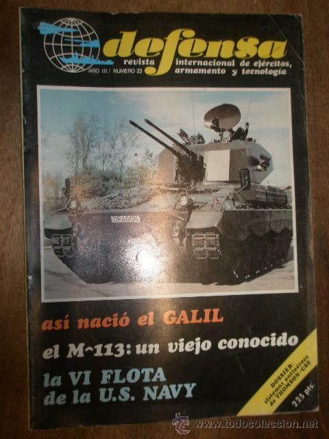 Military Antiques: Revista Defensa, a&ntilde;o III, n&ordm; 23