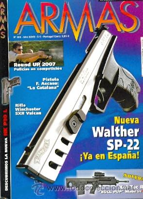 Militaria: armas-308. Revista Armas, febrero 2008, n&ordm; 308
