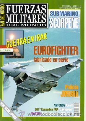 Military Antiques: fmm-8. Revista Fuerzas Militares del Mundo. a&ntilde;o 2003 n&ordm; 8