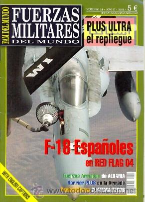 Militaria: fmm-21. Revista Fuerzas Militares dle Mundo. a&ntilde;o 2004 n&ordm; 21