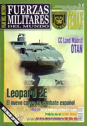 Military Antiques: fmm-25. Revista Fuerzas Militares del Mundo. a&ntilde;o 2004 n&ordm; 25