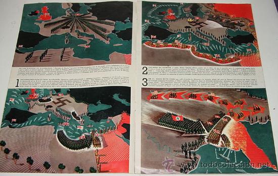 Militaria: ANTIGUA REVISTA HAZA&Ntilde;AS DE GUERRA - II GUERRA MUNDIAL - NO PONE FECHA - 16 PAG - MIDE 36 X 24 CMS.