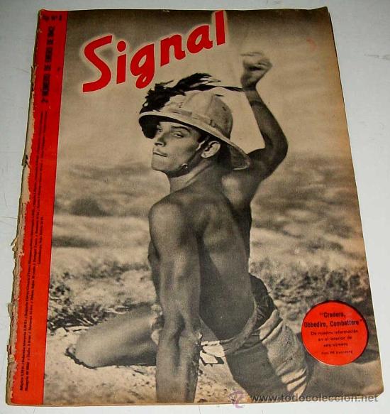 Military Antiques: ANTIGUA REVISTA SIGNAL - SP N&ordm; 2 - 2&ordm; N&ordm; ENERO 1942 EN CASTELLANO - CONTIENE 47 PAGINAS - MUCHISIMAS