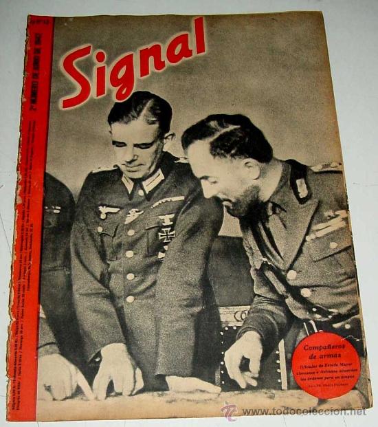 Military Antiques: ANTIGUA REVISTA SIGNAL - SP N&ordm; 12 - 2&ordm; N&ordm; JUNIO 1942 EN CASTELLANO - CONTIENE 47 PAGINAS - MUCHISIMA