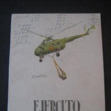Militaria: REVISTA ILUSTRADA DE LAS ARMAS Y SERVICIOS. MINISTERIO DEL EJERCITO. Nº 242. MARZO 1960.
