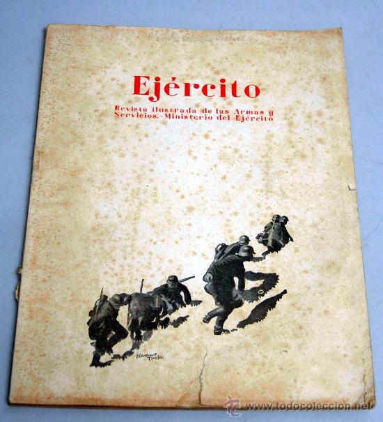 Military Antiques: Ej&eacute;rcito Revista ilustrada armas y servicios n&ordm; 147 a&ntilde;o XIII abril 1952 Ministerio del Ej&eacute;rcito