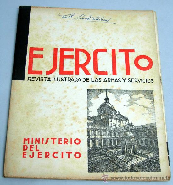 Military Antiques: Ej&eacute;rcito Revista ilustrada armas y servicios n&ordm; 145 a&ntilde;o XIII febrero 1952 Ministerio del Ej&eacute;rcito
