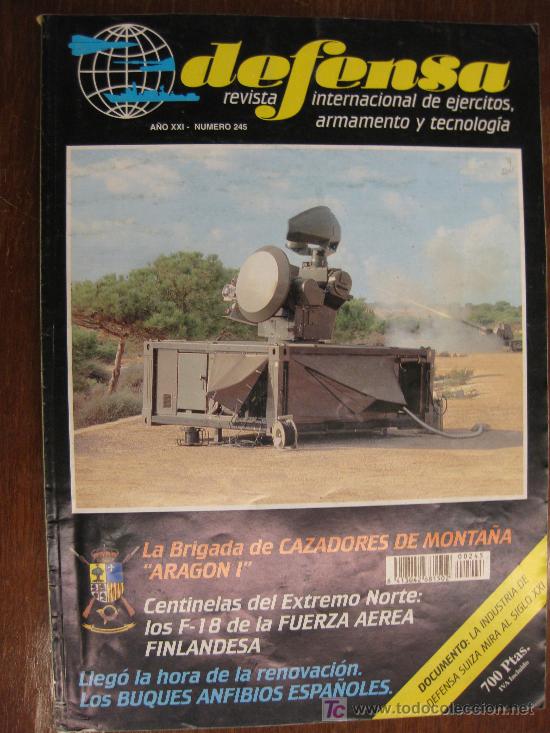 Military Antiques: DEFFENSA. REVISTA INTERNACIONAL DE EJ&Eacute;RCITOS,ARMAMENTO Y TECNOLOG&Iacute;A. 1998,N&ordm; 245.