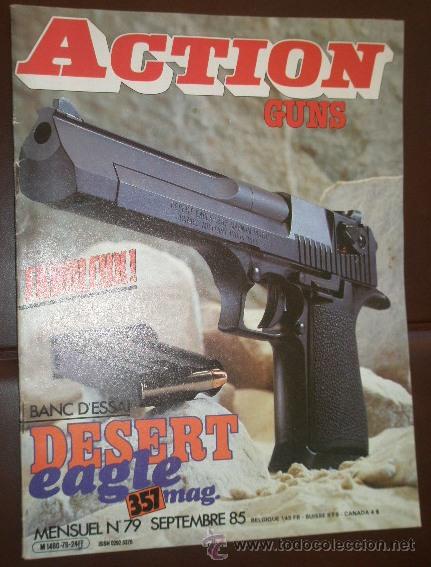 Militaria: Revista Action Guns, n&ordm;88, 1986, en franc&eacute;s