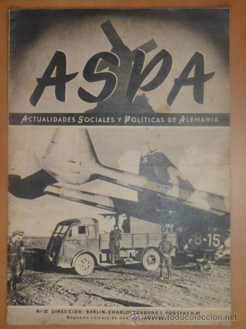 Militaria: Revita ASPA n&ordm; 22 de noviembre de 1943