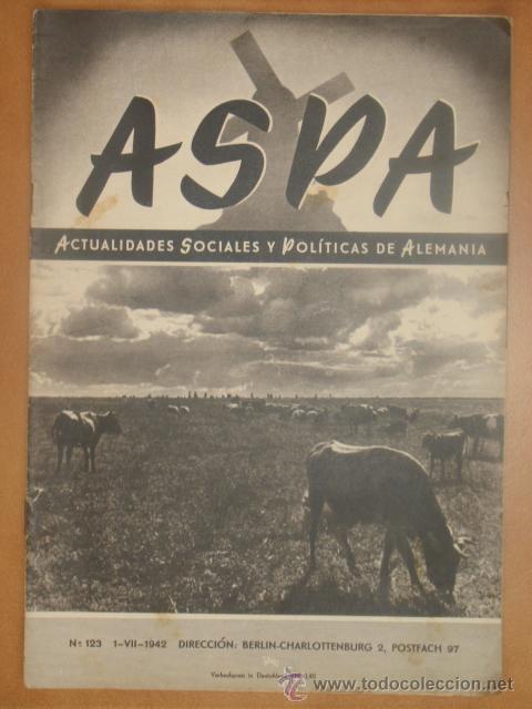 Militaria: Revista ASPA n&ordm; 123 de julio de 1942