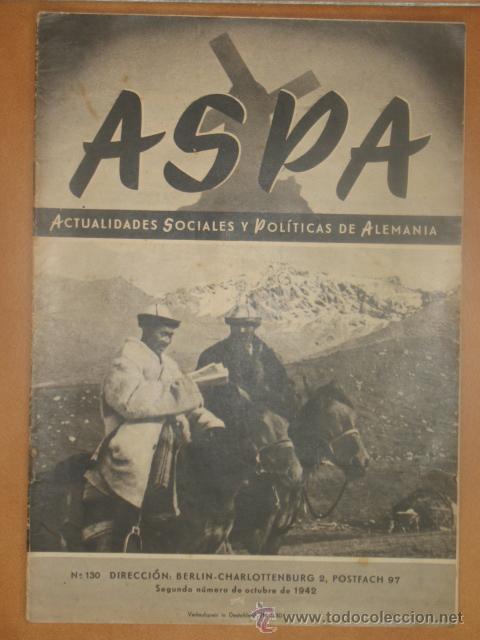 Military Antiques: Revista ASPA n&ordm; 130 de octubre de 1942