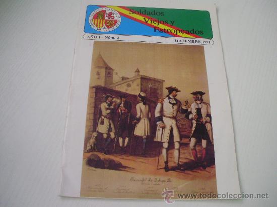 Military Antiques: REVISTA SOLDADOS VIEJOS Y ESTROPEADOS (A&Ntilde;O I - N&ordm; 2) ASOC. CULTU. DE INVALIDOS MILITARES  DE ESPA&Ntilde;A