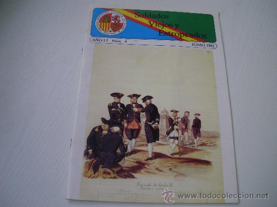 Military Antiques: REVISTA SOLDADOS VIEJOS Y ESTROPEADOS (A&Ntilde;O II - N&ordm; 4) ASOC. CULTU. DE INVALIDOS MILITARES DE ESPA&Ntilde;A