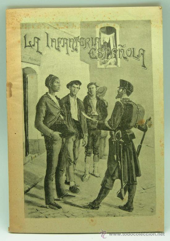 Military Antiques: La Infanter&iacute;a Espa&ntilde;ola Revista T&eacute;cnica Literatura Ilustrada a&ntilde;o II Marzo 1911 IV Imp Cleto Vallinas