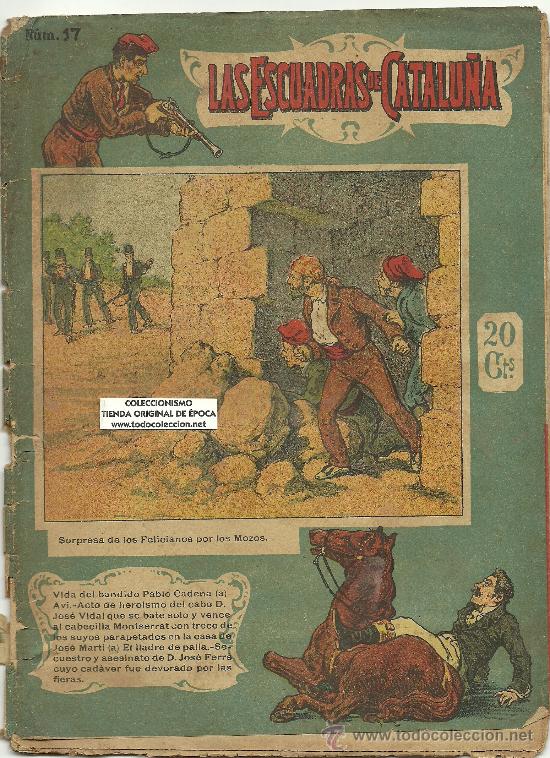 Militaria: (XJ-173)CUADERNO LAS ESCUADRAS DE CATALU&Ntilde;A(MOZOS DE ESCUADRA)