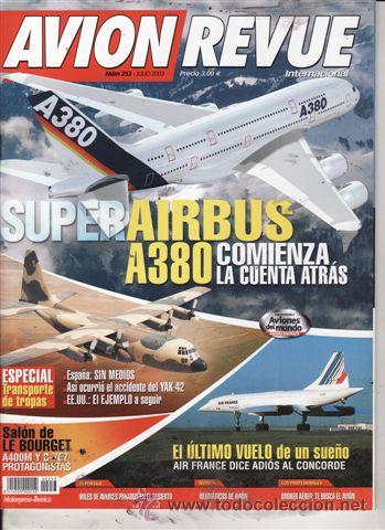 Military Antiques: REVISTA AVION REVUE INTERNACIONAL N&ordm; 253 A&Ntilde;O 2003.