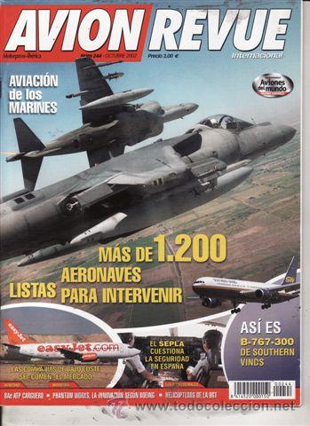 Militaria: REVISTA AVION REVUE INTERNACIONAL N&ordm; 244 A&Ntilde;O 2002.