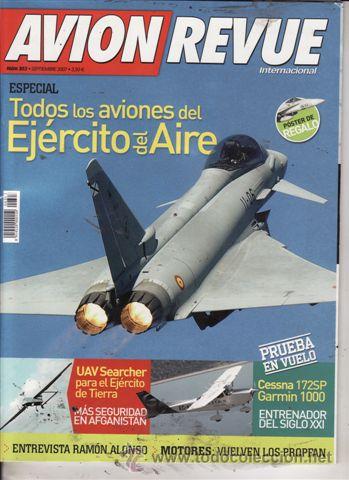 Militaria: REVISTA AVION REVUE INTERNACIONAL N&ordm; 303 A&Ntilde;O 2007.