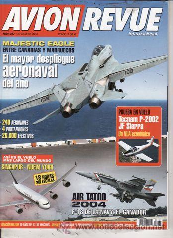Military Antiques: REVISTA AVION REVUE INTERNACIONAL N&ordm; 267 A&Ntilde;O 2004.