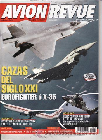 Militaria: REVISTA AVION REVUE INTERNACIONAL N&ordm; 241 A&Ntilde;O 2002.