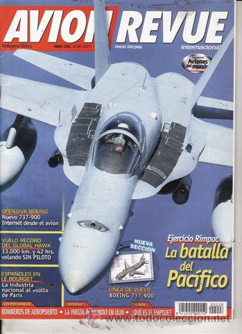 Militaria: REVISTA AVION REVUE INTERNACIONAL N&ordm; 228 A&Ntilde;O 2001.