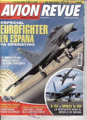 Militaria: REVISTA AVION REVUE INTERNACIONAL N&ordm; 257 A&Ntilde;O 2003.