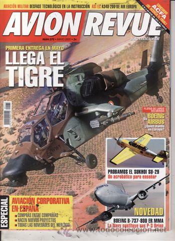 Militaria: REVISTA AVION REVUE INTERNACIONAL N&ordm; 275 A&Ntilde;O 2005.