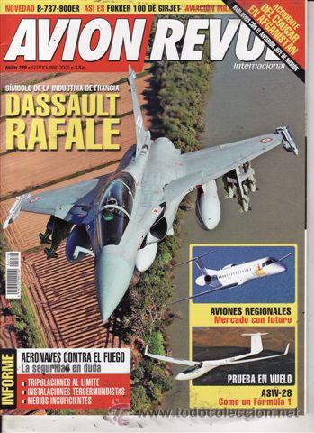 Militaria: REVISTA AVION REVUE INTERNACIONAL N&ordm; 279 A&Ntilde;O 2005.