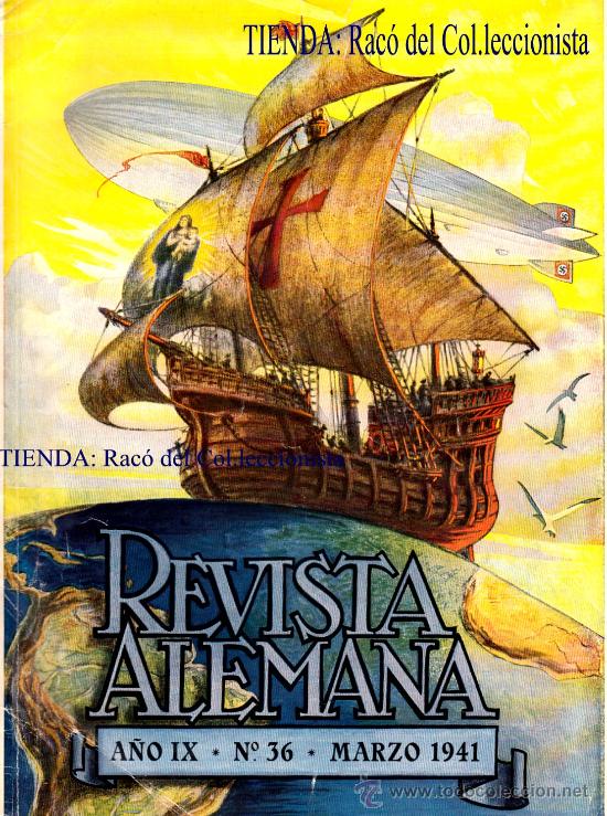 Military Antiques: REVISTA ALEMANA N&ordm; 36. LA REVISTA QUE INFORMA SOBRE TODAS LAS ACTIVIDADES DE LA GRAN ALEMANIA