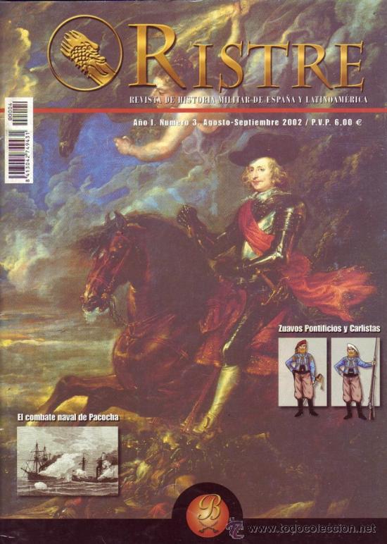 Military Antiques: RISTRE. REVISTA DE HISTORIA MILITAR DE ESPA&Ntilde;A Y LATINOAMERICA. N&uacute;m. 3.