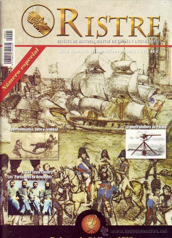 Military Antiques: RISTRE. REVISTA DE HISTORIA MILITAR DE ESPA&Ntilde;A Y LATINOAMERICA. N&uacute;m. 4.