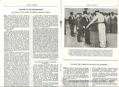 Military Antiques: L29-32 Revista POR AVION - Selecciones de la Prensa Inglesa n&ordm; 49  - Septiembre de 1945 (8 paginas e