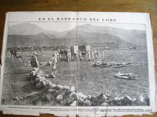 Militaria: Hoja central periodico nuevo mundo UN COMBATE EN BENI-BU-IFRUR a&ntilde;o 1909 ENVIO GRATIS