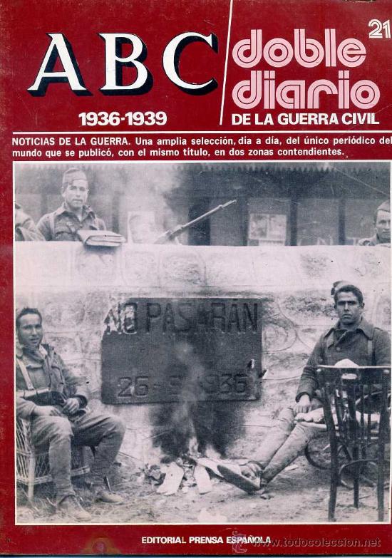 Military Antiques: ABC DOBLE DIARIO DE LA GUERRA CIVIL N&ordm; 21