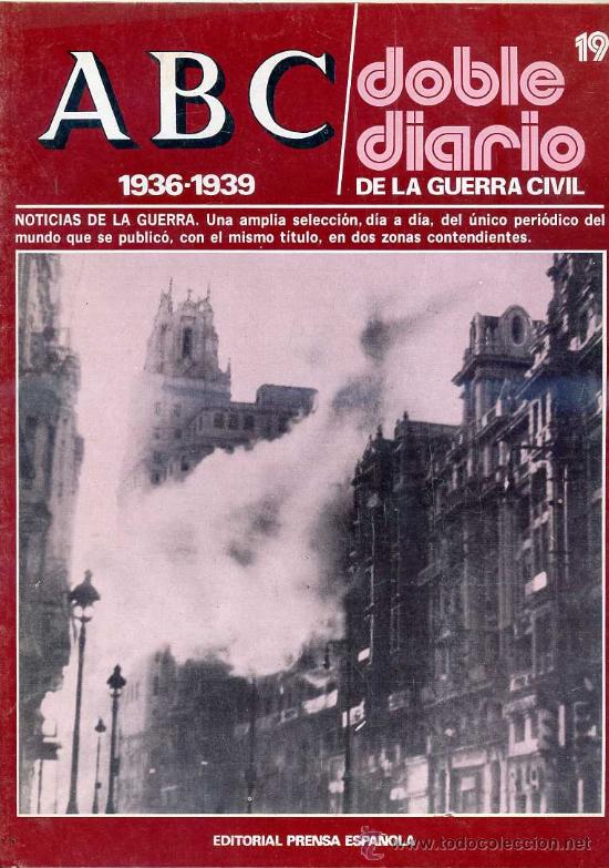 Military Antiques: ABC DOBLE DIARIO DE LA GUERRA CIVIL N&ordm; 19