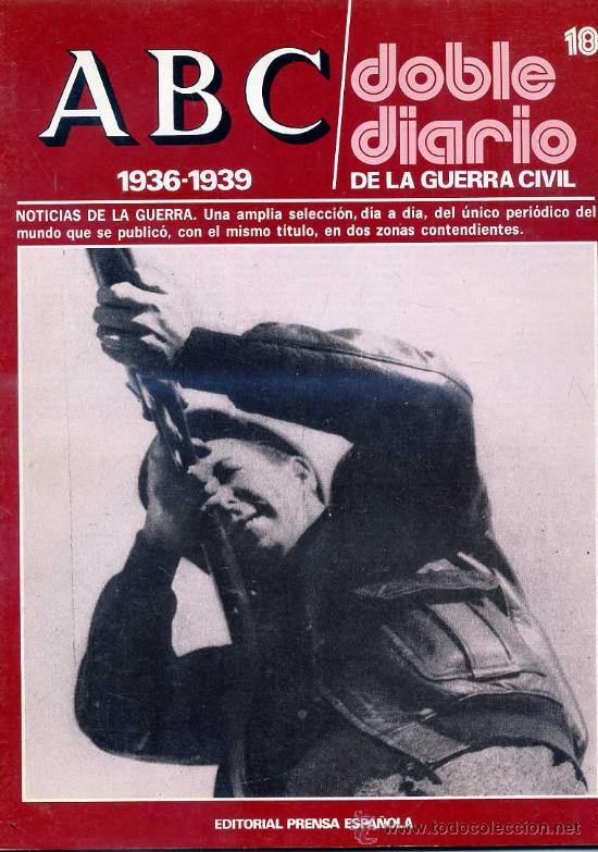 Military Antiques: ABC DOBLE DIARIO DE LA GUERRA CIVIL N&ordm; 18