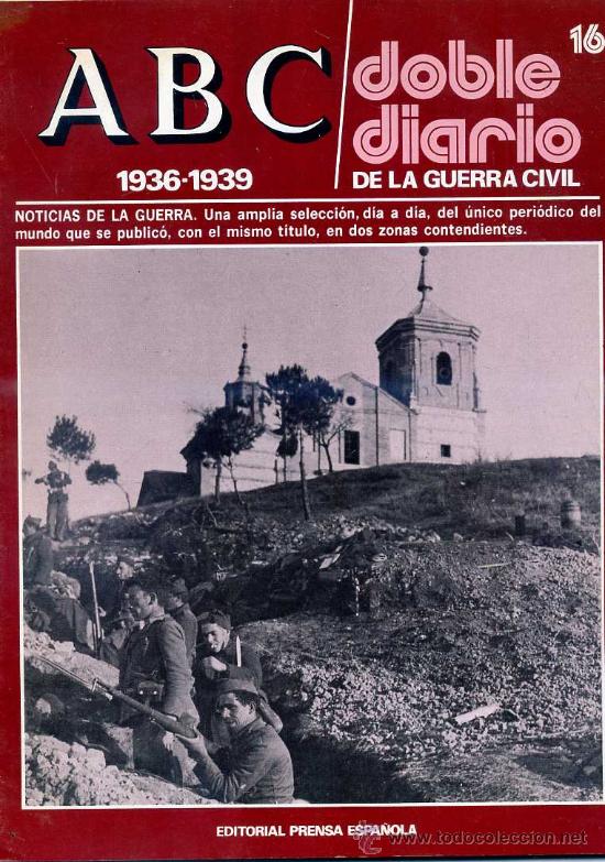 Military Antiques: ABC DOBLE DIARIO DE LA GUERRA CIVIL N&ordm; 16
