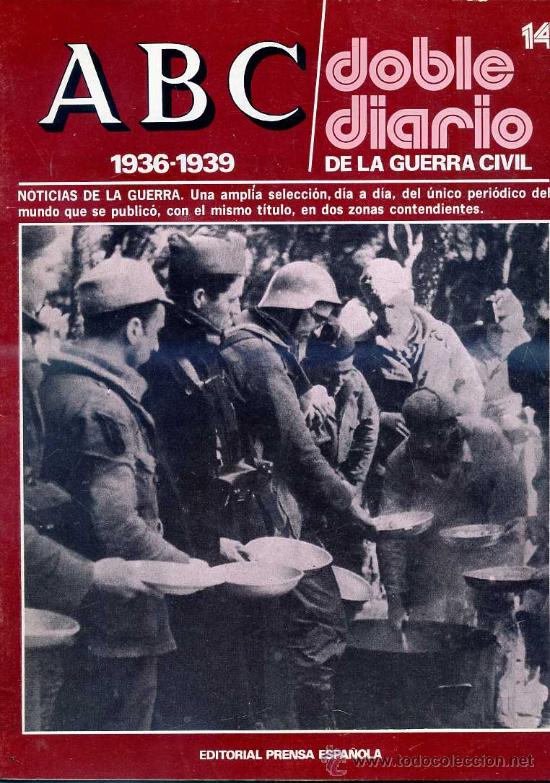 Military Antiques: ABC DOBLE DIARIO DE LA GUERRA CIVIL N&ordm; 14