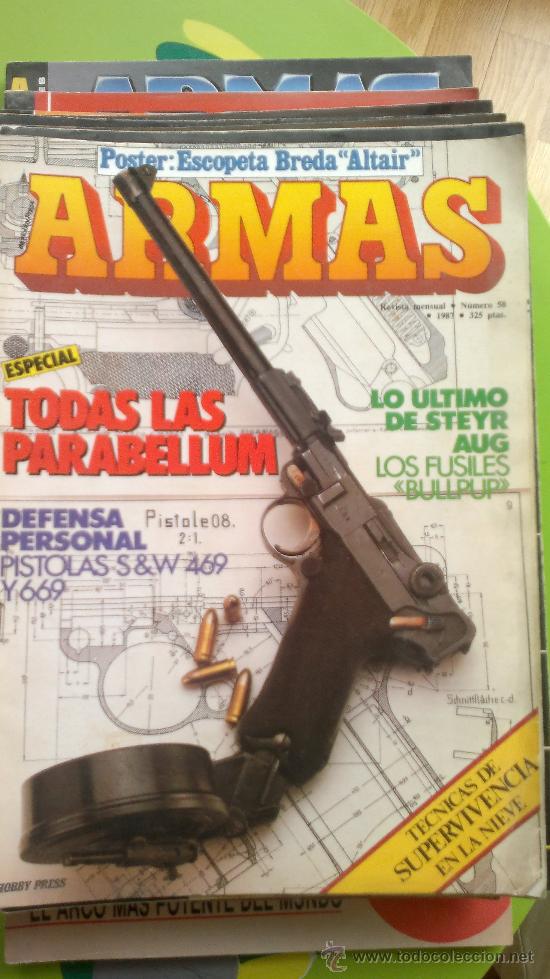 Military Antiques: REVISTA ARMAS N&ordm; 58
