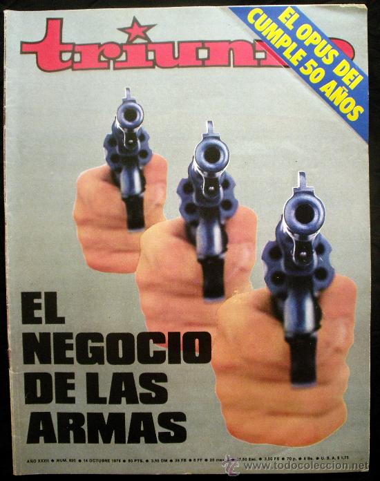 Military Antiques: Revista Triunfo Num. 820, 14 Octubre 1978