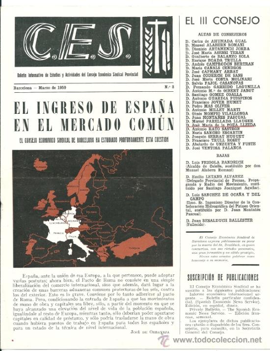 Militaria: CES Bolet&iacute;n Informatico de Estudios y Actividades del Consejo Econ&oacute;mico Sindical Provincial n&ordm; 3.