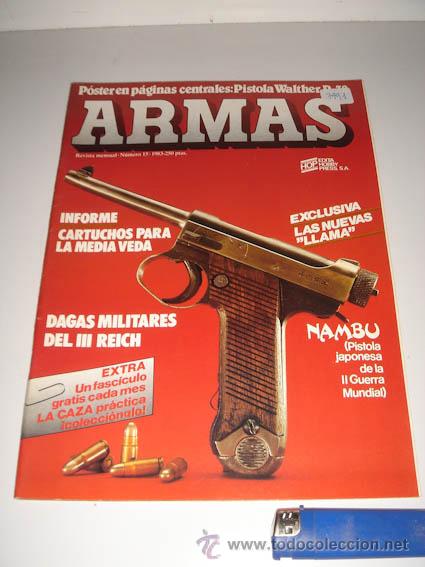 Militaria: Revista ARMAS N&ordm;15, a&ntilde;o 1983.