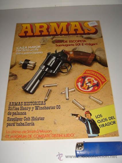 Militaria: Revista ARMAS N&ordm;7, a&ntilde;o 1982.