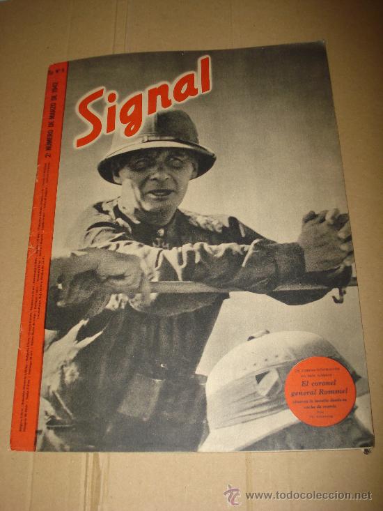 Militaria: Antigua Revista **SIGNAL** de la 2&ordf; Guerra Mundial . Segundo N&ordm; de Marzo de 1942 en Espa&ntilde;ol .
