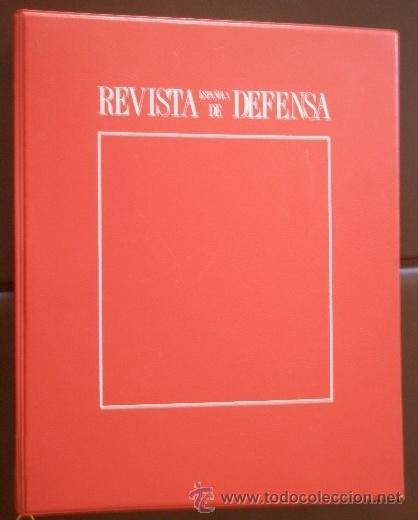 Militaria: Tomo con 10 revistas 'Revista Espa&ntilde;ola de Defensa'