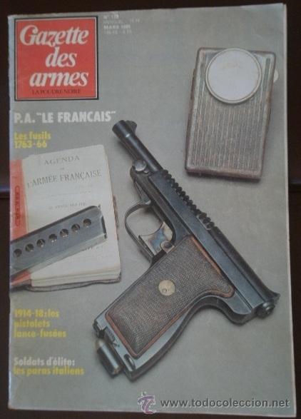 Militaria: Revista, Gazette des armes, n&ordm; 139, 1985