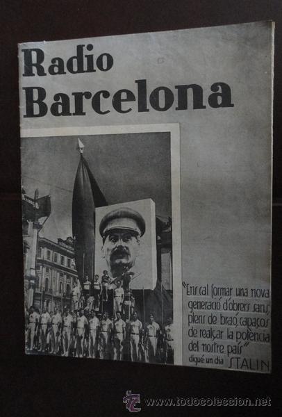 Militaria: Revista Radio Barcelona, n&ordm; 672, 4 de septiembrede 1937.