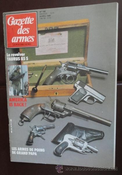 Militaria: Revista Gazette des Armes n&ordm; 140, 1985